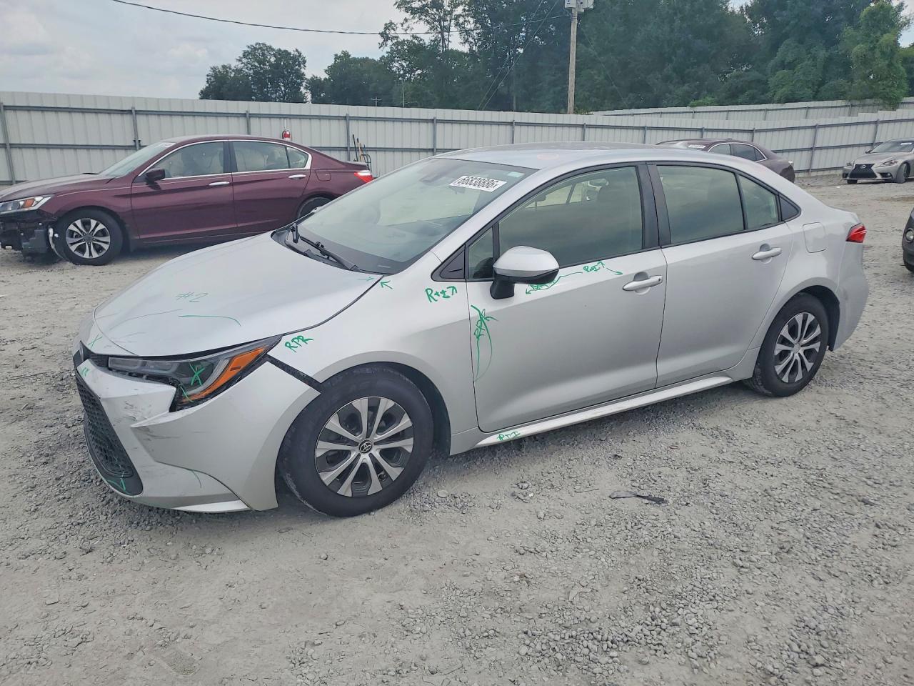 2022 TOYOTA COROLLA LE | JTDEAMDE0N3008492 | UPCARS