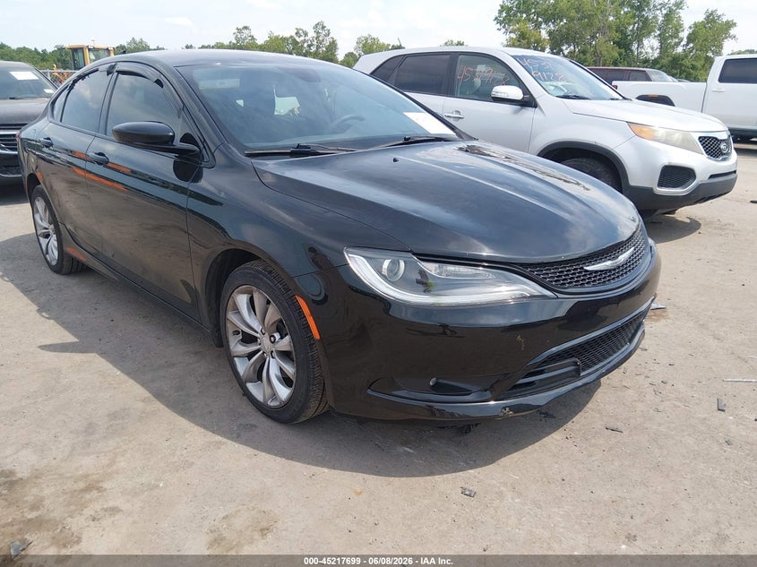 2016 CHRYSLER 200 S | 1C3CCCBBXGN130325 | UPCARS