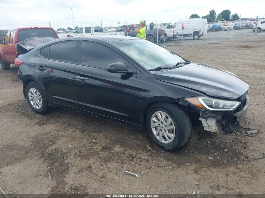2017 HYUNDAI ELANTRA SE | KMHD74LF4HU078124 | UPCARS