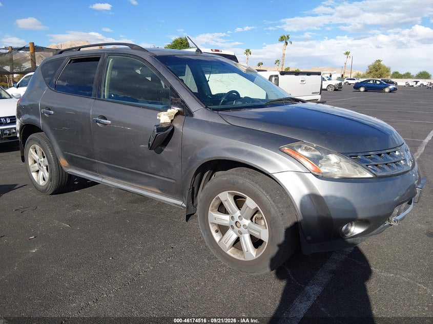 2007 NISSAN MURANO SL | JN8AZ08W97W645289 | UPCARS