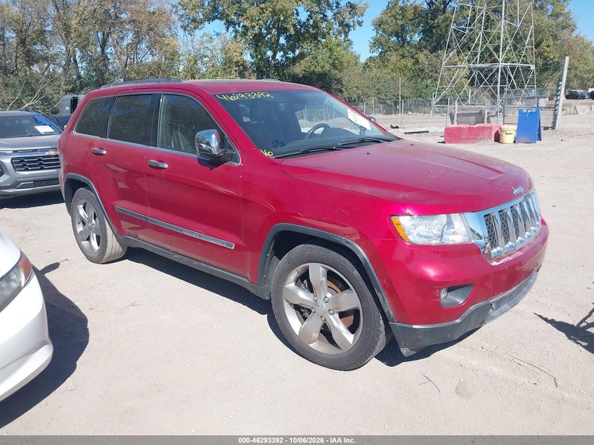 2011 JEEP GRAND CHEROKEE OVERLAND | 1J4RR6GT0BC551525 | UPCARS