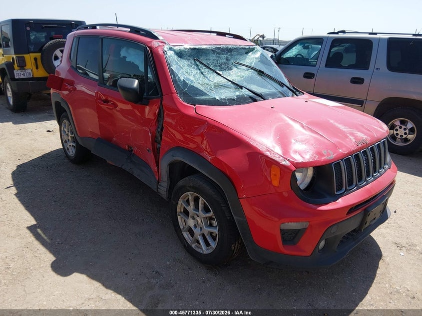 2022 JEEP RENEGADE LATITUDE 4X4 | ZACNJDB12NPN61959 | UPCARS