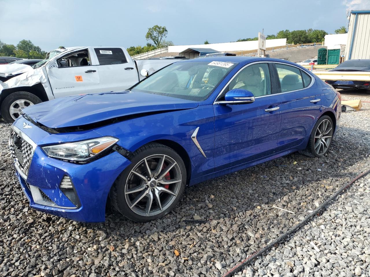 2019 GENESIS G70 SPORT | KMTG24LA3KU016646 | UPCARS