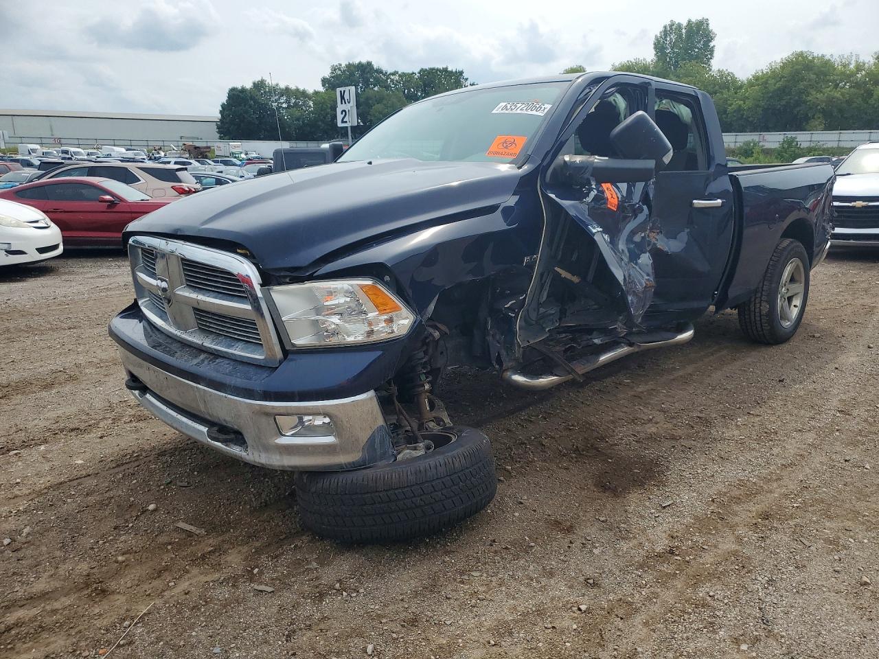 2012 DODGE RAM 1500 SLT | 1C6RD7GT3CS214131 | UPCARS