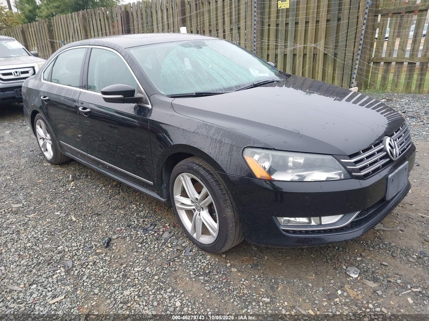 2013 VOLKSWAGEN PASSAT 2.0L TDI SEL PREMIUM | 1VWCN7A3XDC012478 | UPCARS