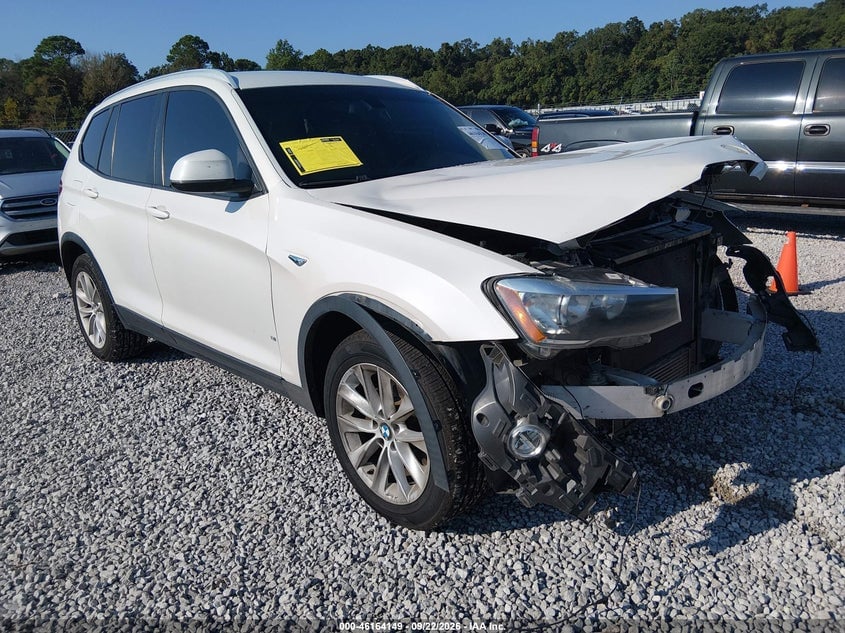 2016 BMW X3 XDRIVE28I | 5UXWX9C58G0D75941 | UPCARS
