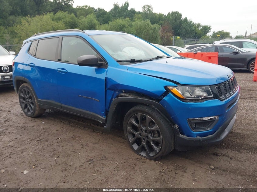 2021 JEEP COMPASS 80TH ANNIVERSARY 4X4 | 3C4NJDEB6MT521365 | UPCARS