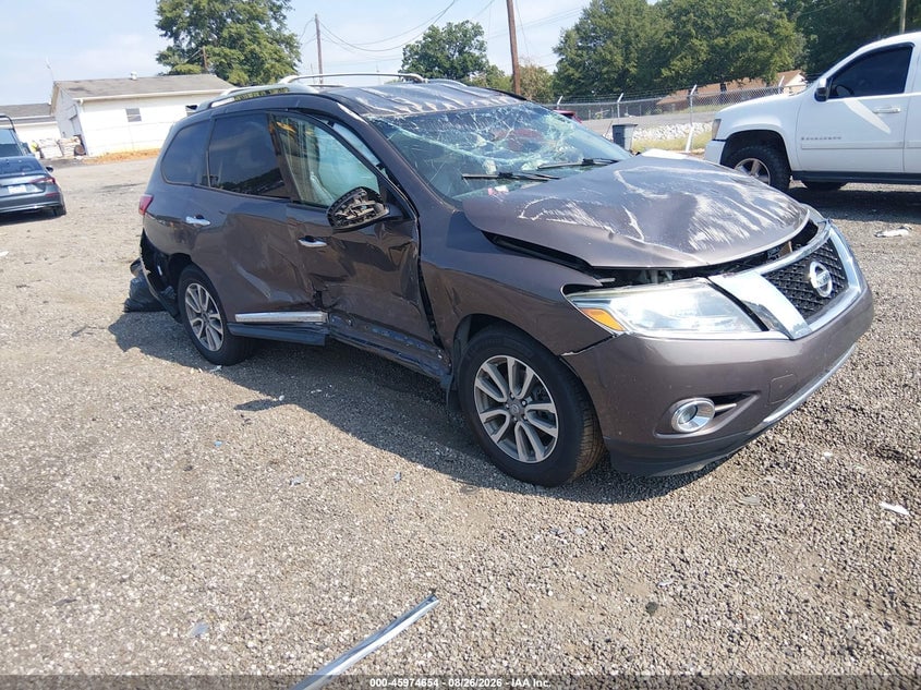 2015 NISSAN PATHFINDER SL | 5N1AR2MN5FC676992 | UPCARS