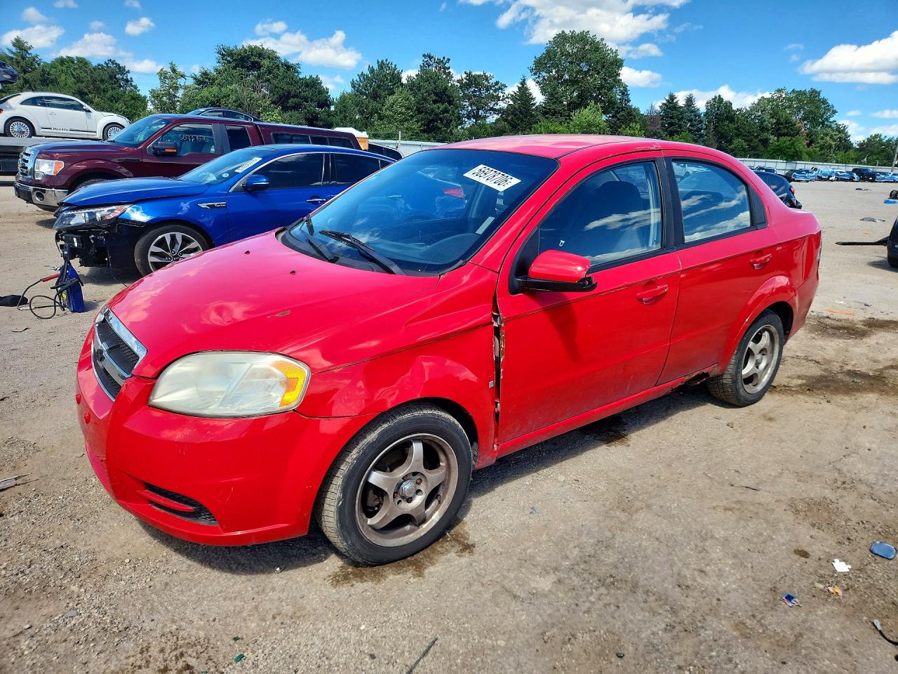 2009 CHEVROLET AVEO LS | KL1TD56E59B381063 | UPCARS