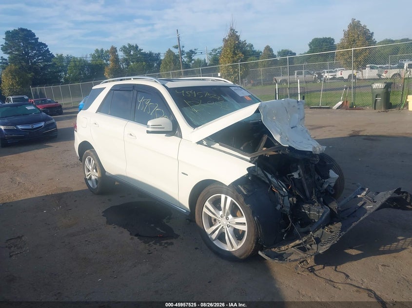 2012 MERCEDES-BENZ ML 350 4MATIC | 4JGDA5HBXCA016606 | UPCARS
