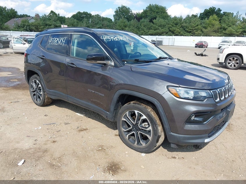 2022 JEEP COMPASS LIMITED 4X4 | 3C4NJDCB6NT184085 | UPCARS