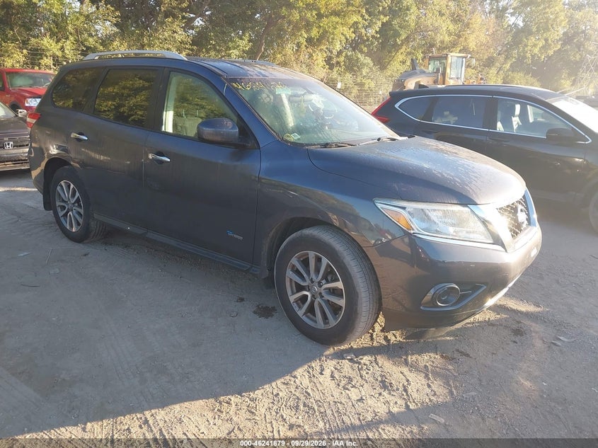 2014 NISSAN PATHFINDER HYBRID SV | 5N1CR2MM4EC661771 | UPCARS