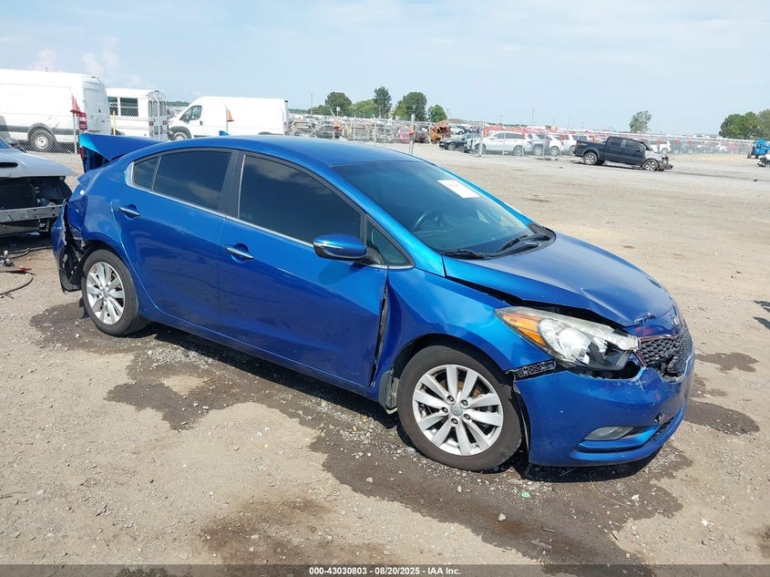 2014 KIA FORT EX | KNAFX4A89E5057063 | UPCARS