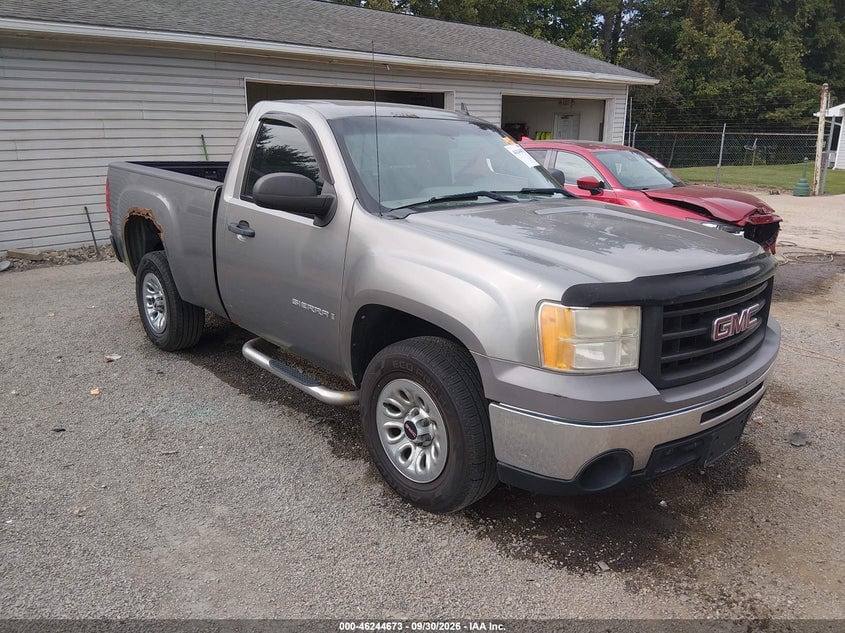 2009 GMC SIERRA 1500 WORK TRUCK | 1GTEC14X09Z239356 | UPCARS