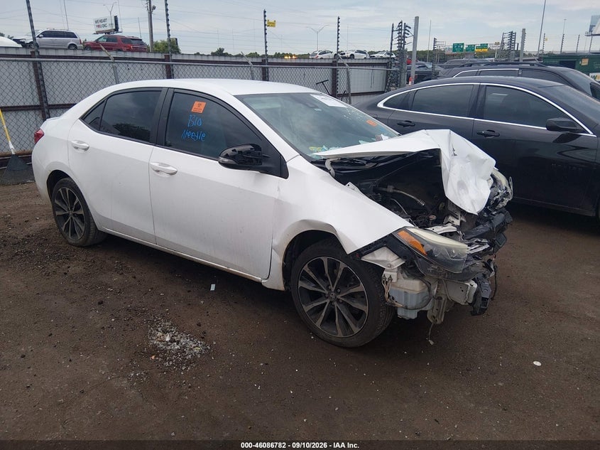 2017 TOYOTA COROLLA SE | 5YFBURHE9HP696554 | UPCARS