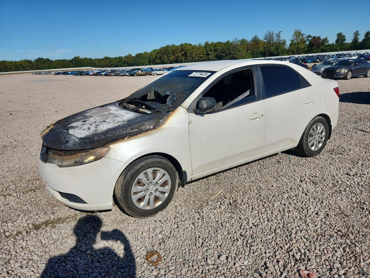 2012 KIA FORT EX | KNAFU4A28C5597487 | UPCARS