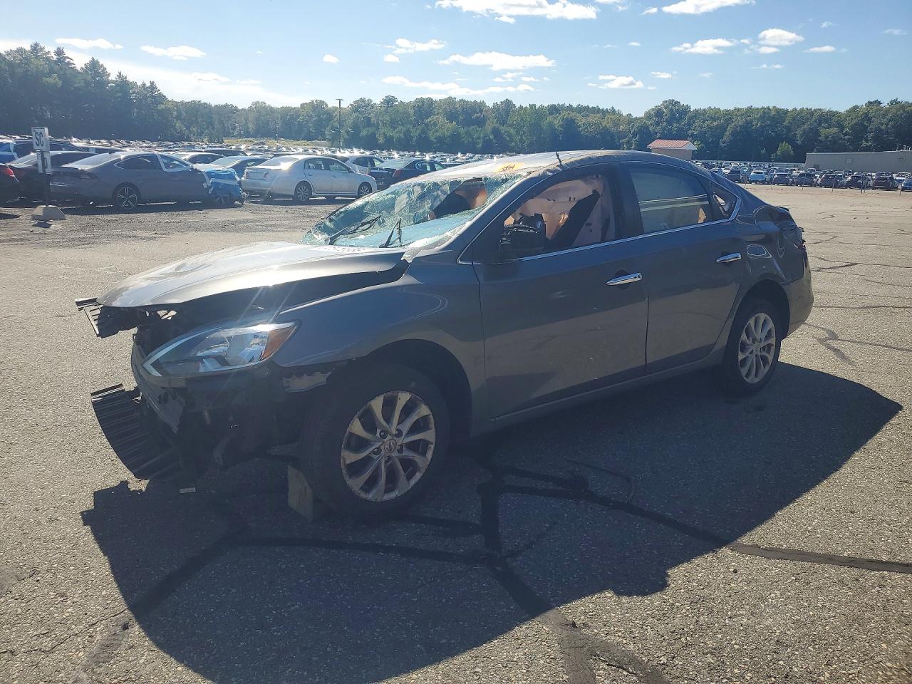 2019 NISSAN SENTRA SV | 3N1AB7APXKY312745 | UPCARS