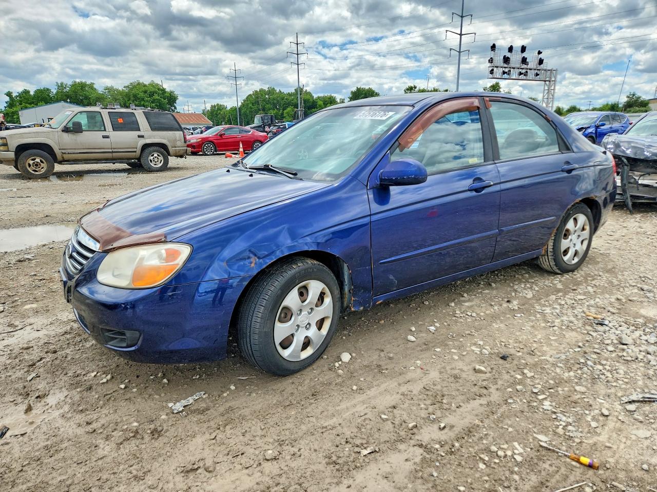 2007 KIA SPECTRA LX | KNAFE121175400487 | UPCARS