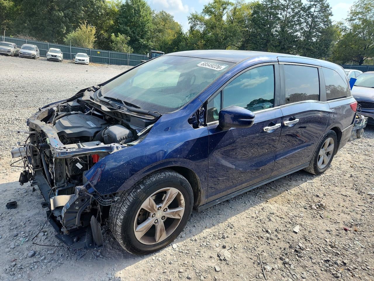 2019 HONDA ODYSSEY EXL | 5FNRL6H7XKB026967 | UPCARS