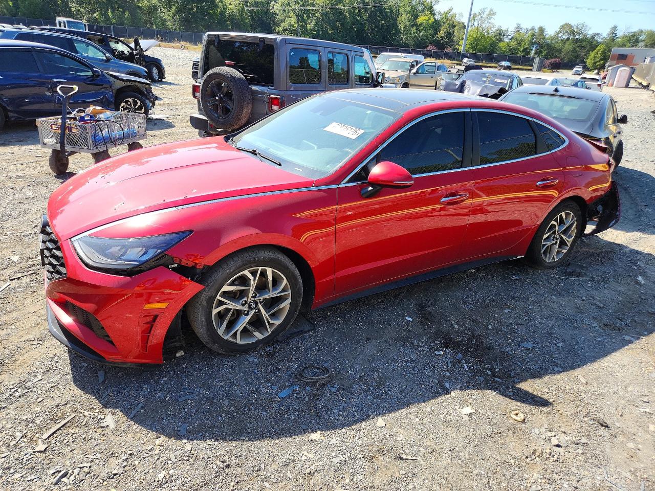 2021 HYUNDAI SONATA SEL | KMHL14JA1MA151921 | UPCARS