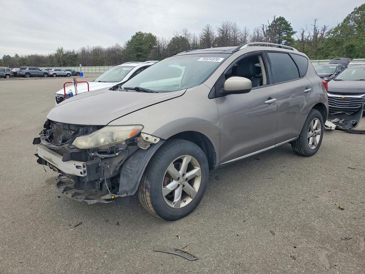 2010 NISSAN MURANO S | JN8AZ1MW8AW123319 | UPCARS