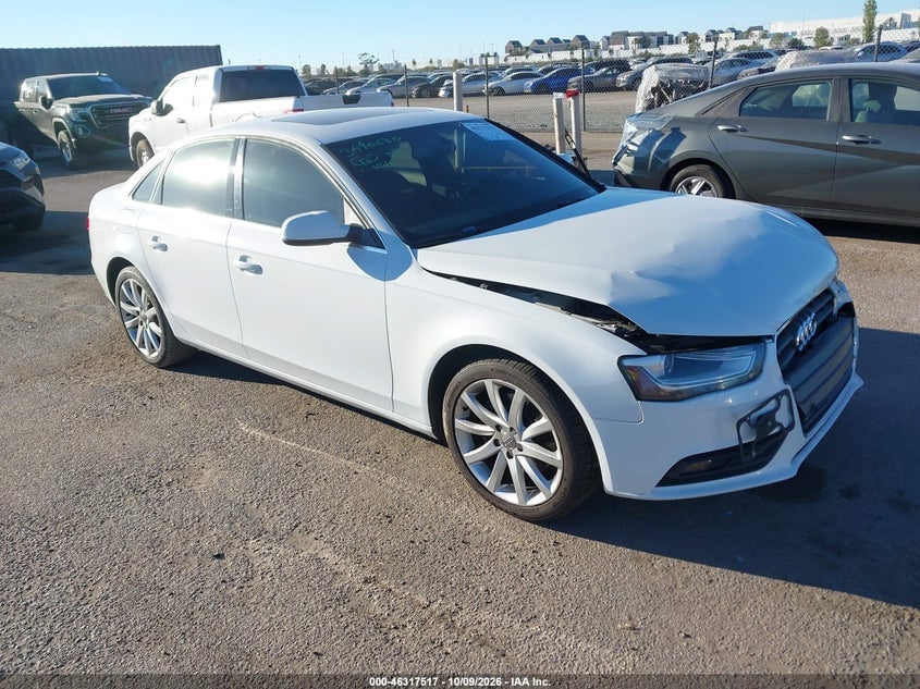 2013 AUDI A4 2.0T PREMIUM | WAUEFAFL7DA168551 | UPCARS