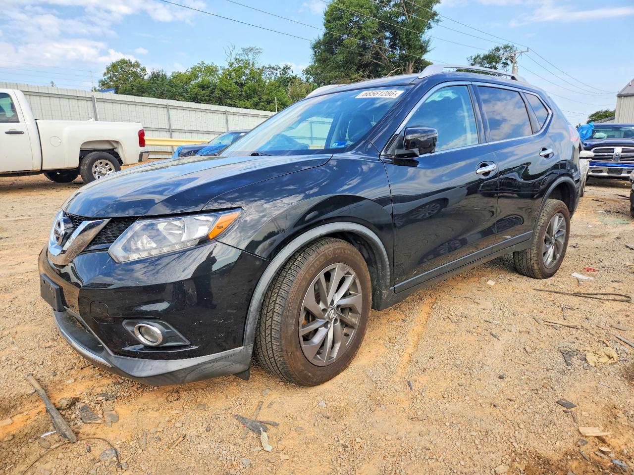 2016 NISSAN ROGUE SL | KNMAT2MV9GP729547 | UPCARS