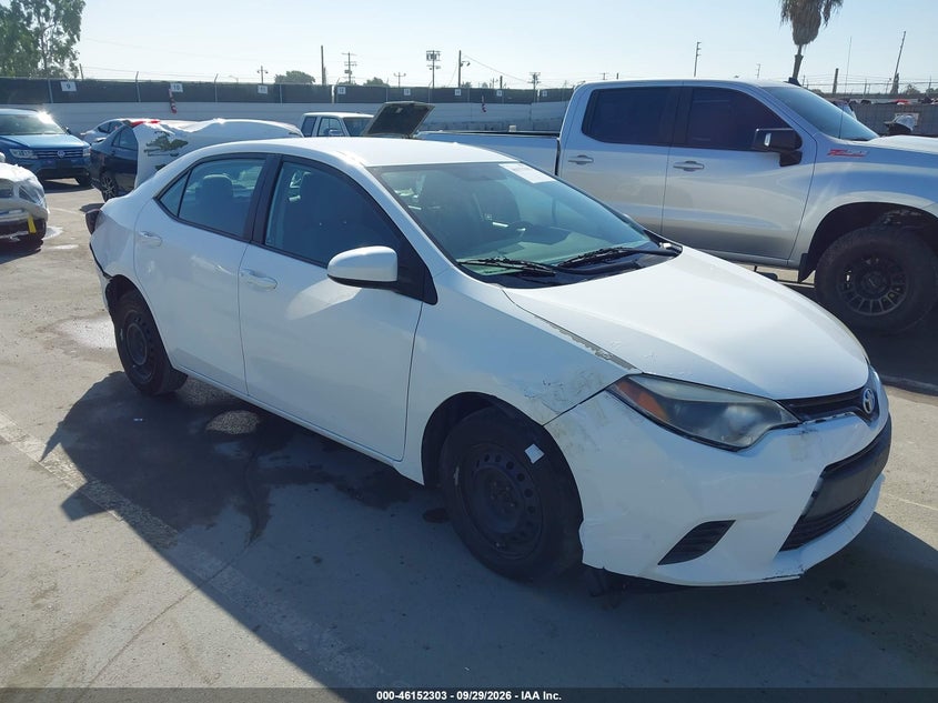 2016 TOYOTA COROLLA L | 5YFBURHE3GP431613 | UPCARS
