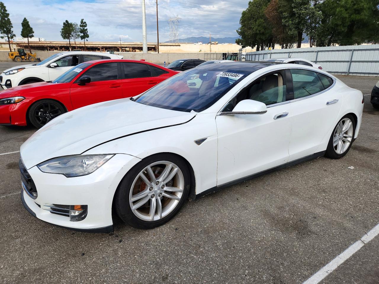 2013 TESLA MODEL S | 5YJSA1CN8DFP04313 | UPCARS
