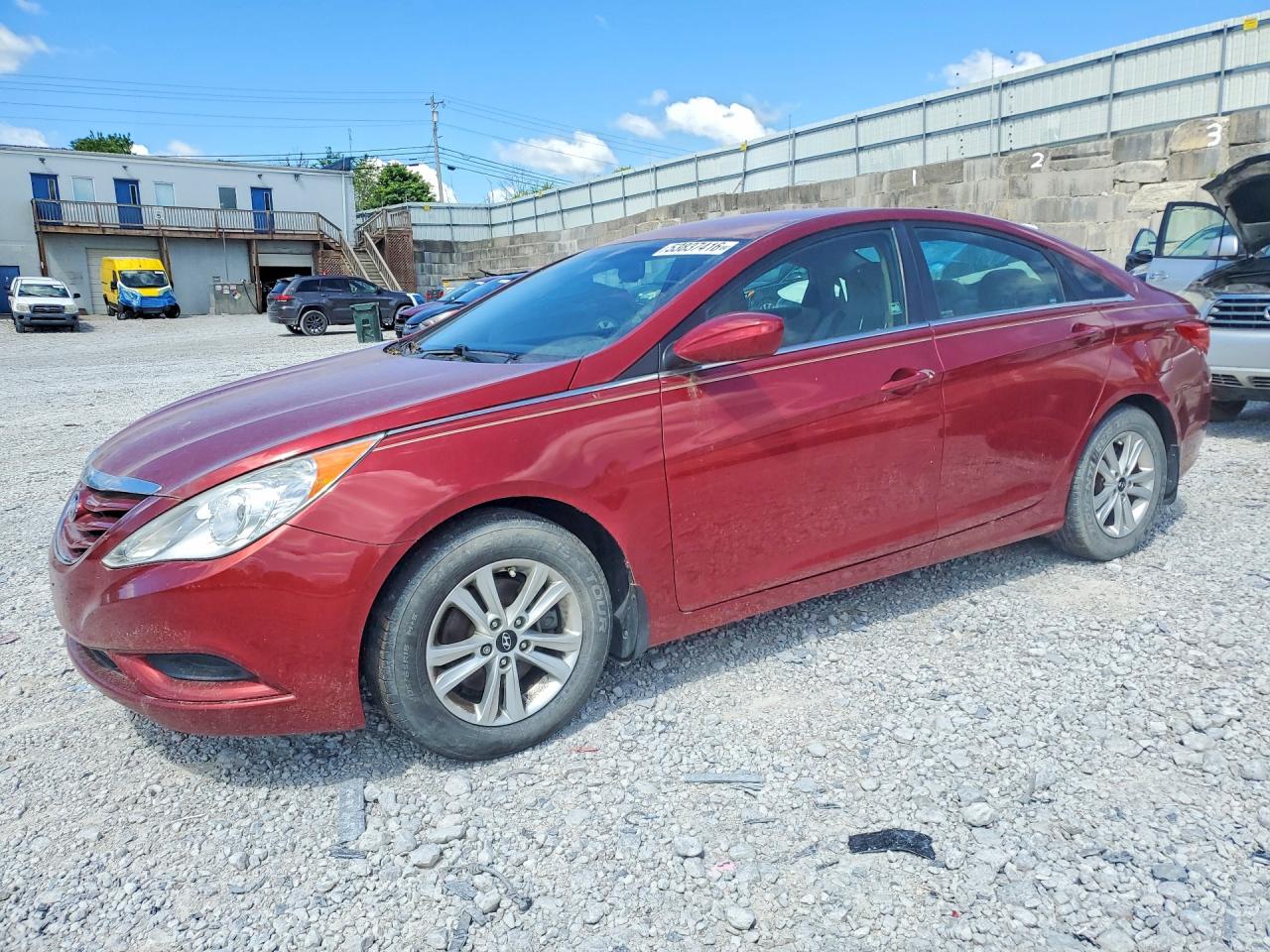2012 HYUNDAI SONATA GLS | 5NPEB4AC9CH374629 | UPCARS