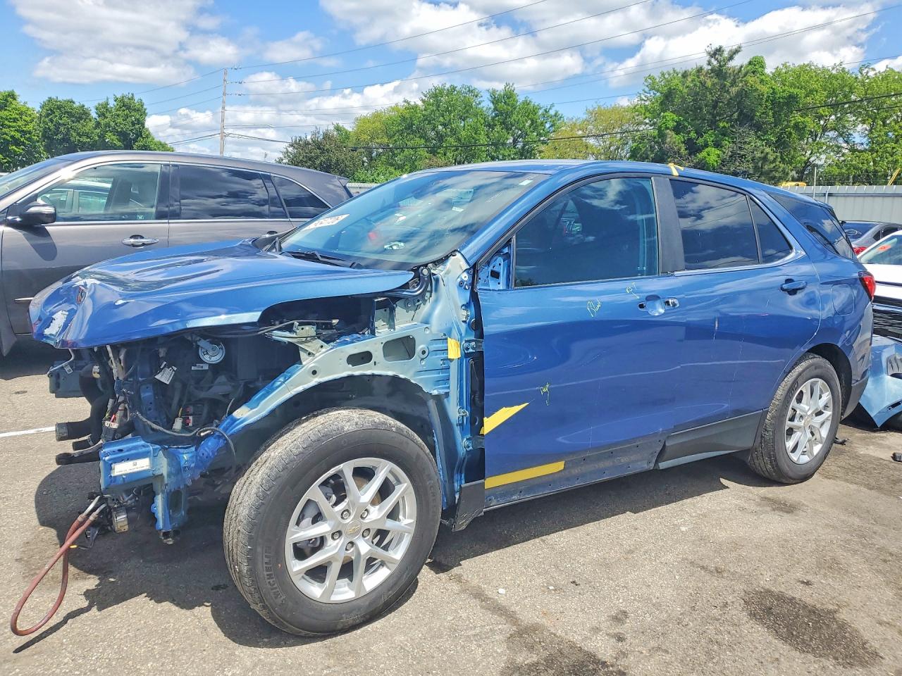 2024 CHEVROLET EQUINOX LT | 3GNAXKEG0RL345182 | UPCARS
