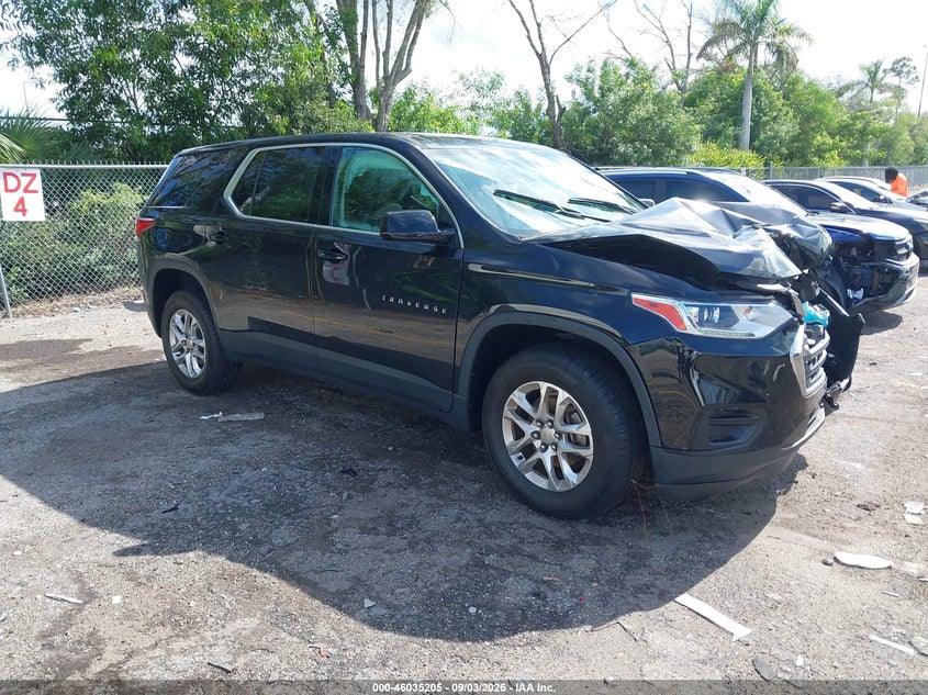 2020 CHEVROLET TRAVERSE FWD LS | 1GNERFKW4LJ249097 | UPCARS