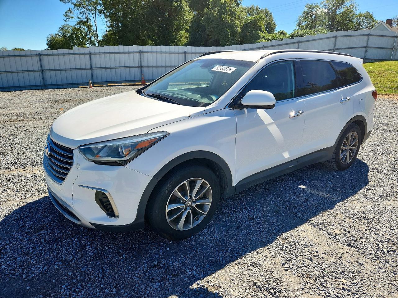 2017 HYUNDAI SANTA FE SE | KM8SM4HF5HU201714 | UPCARS