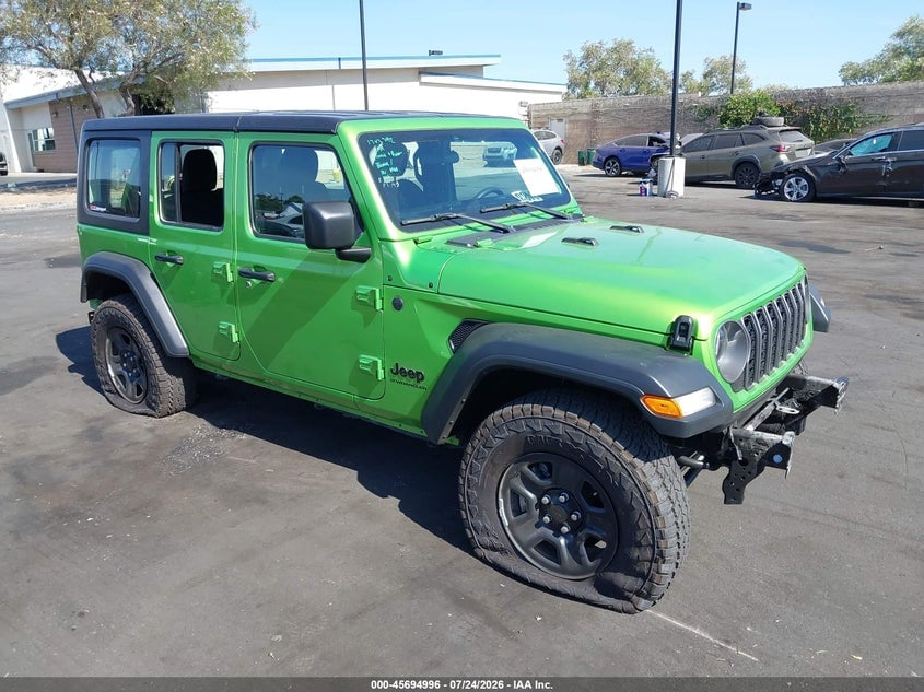 2025 JEEP WRANGLER 4-DOOR SPORT 4X4 | 1C4PJXDGXSW548454 | UPCARS