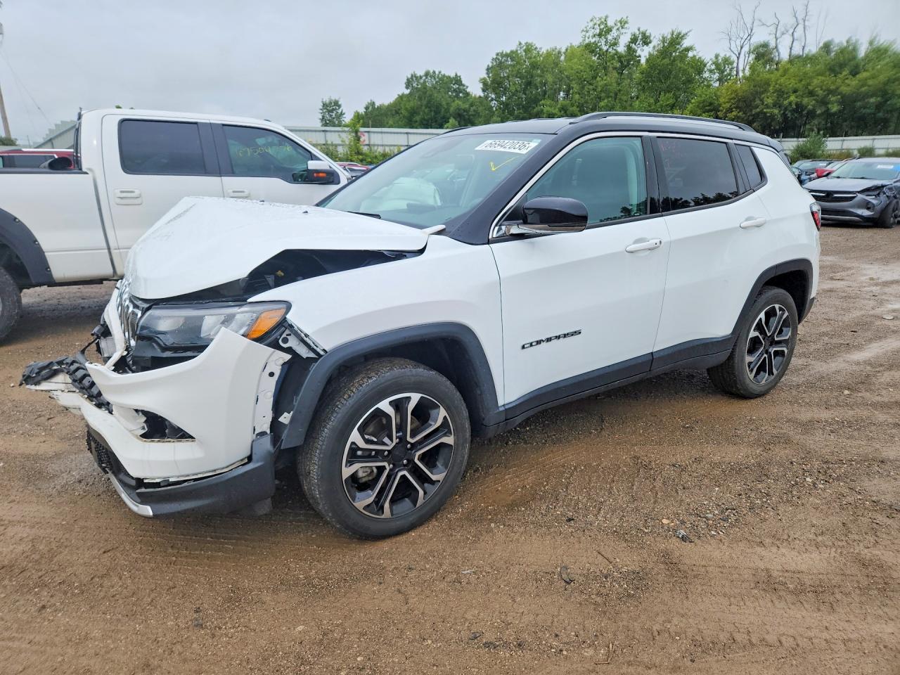 2022 JEEP COMPASS LIMITED | 3C4NJDCB6NT190744 | UPCARS