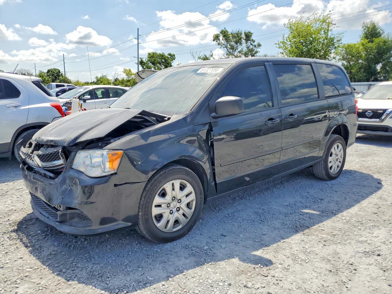 2017 DODGE CARAVAN SE | 2C4RDGBG2HR645345 | UPCARS