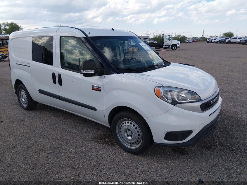 2022 RAM PROMASTER CITY CARGO VAN | ZFBHRFAB3N6Y50093 | UPCARS
