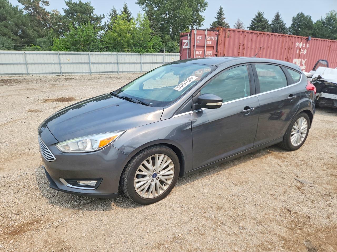 2017 FORD FOCUS TITANIUM | 1FADP3N27HL298443 | UPCARS