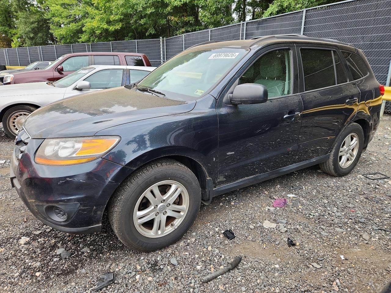 2011 HYUNDAI SANTA FE GLS | 5XYZGDAB2BG076231 | UPCARS