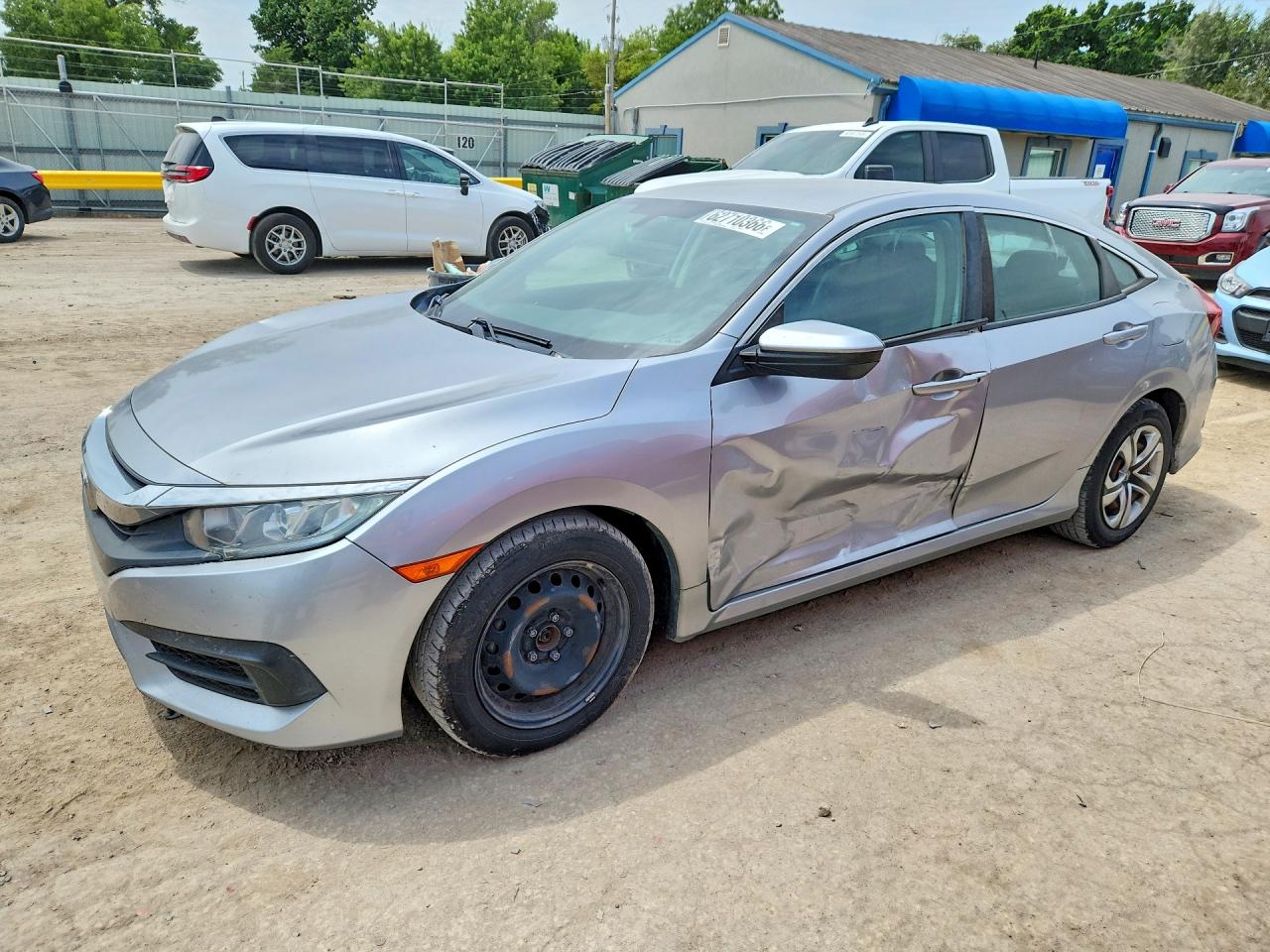 2017 HONDA CIVIC LX | 19XFC2F52HE074961 | UPCARS