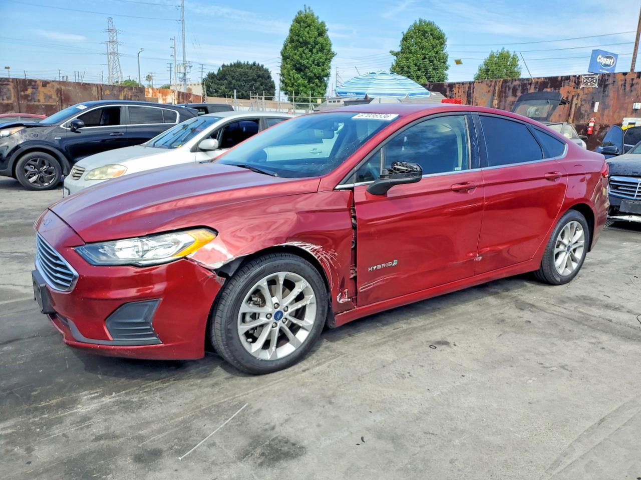 2019 FORD FUSION SE | 3FA6P0LU6KR242417 | UPCARS