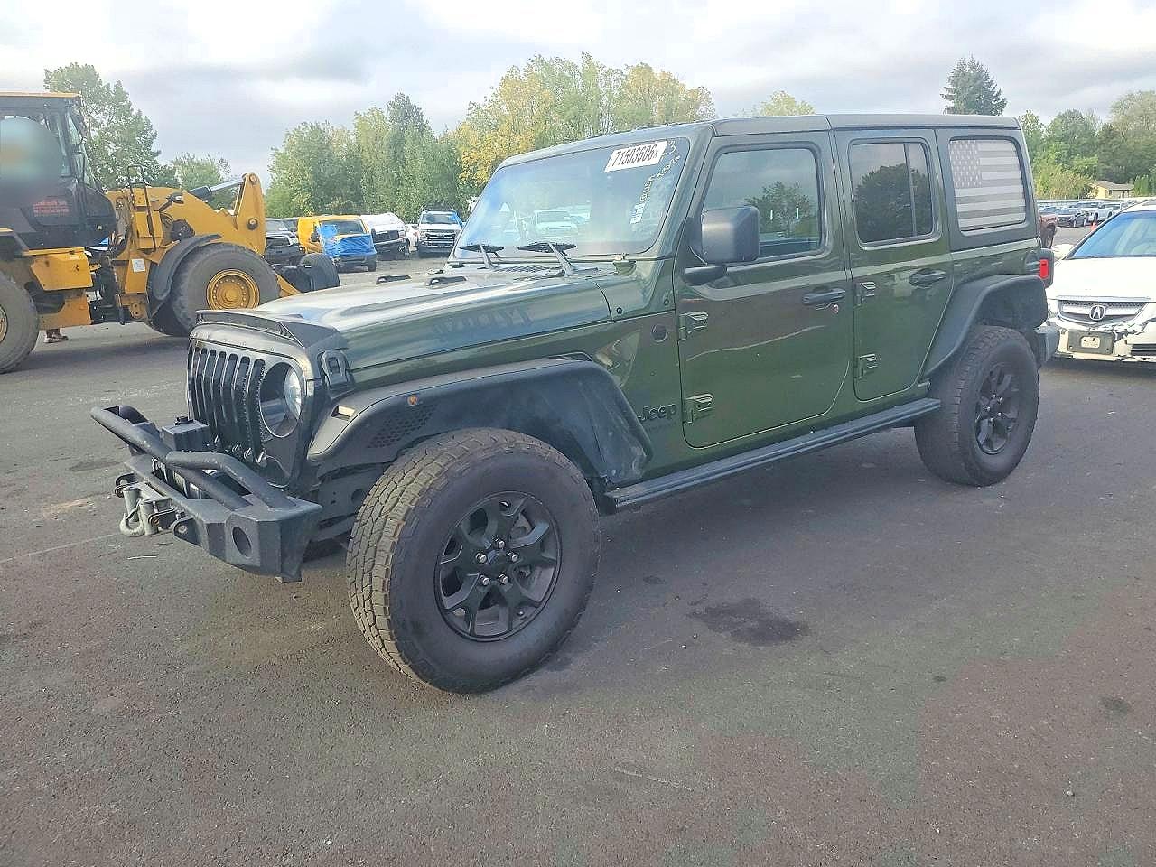 2021 JEEP WRANGLER SPORT | 1C4HJXDM9MW594869 | UPCARS
