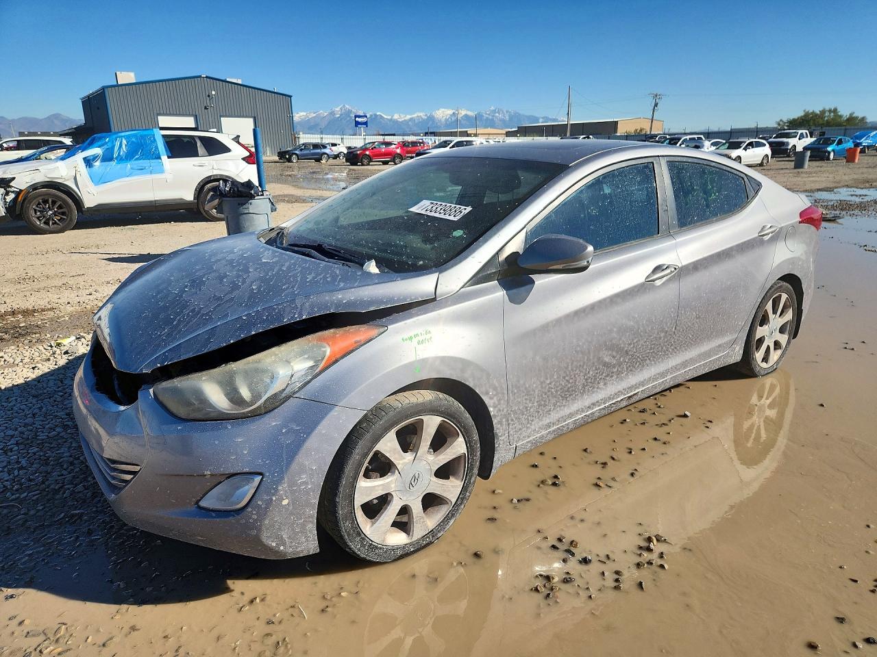 2013 HYUNDAI ELANTRA LIMITED | KMHDH4AEXDU714398 | UPCARS