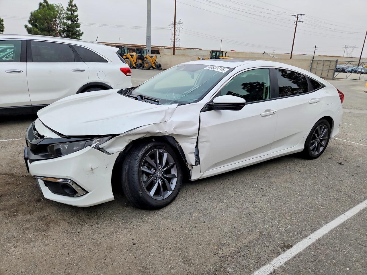2019 HONDA CIVIC EXL | JHMFC1F78KX010862 | UPCARS