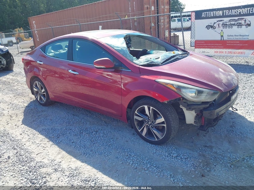 2014 HYUNDAI ELANTRA LIMITED | KMHDH4AE0EU102373 | UPCARS