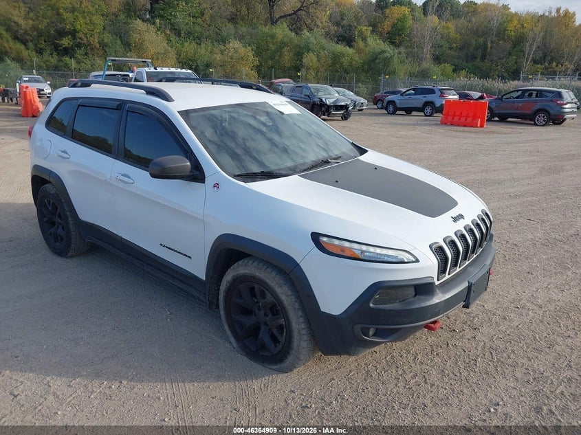 2015 JEEP CHEROKEE TRAILHAWK | 1C4PJMBB6FW716599 | UPCARS