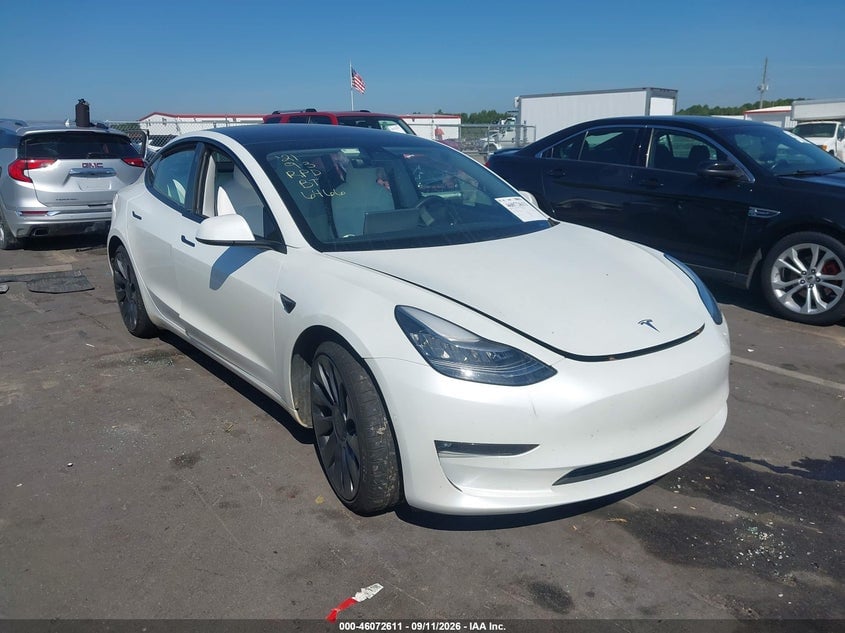 2021 TESLA MODEL 3 PERFORMANCE DUAL MOTOR ALL-WHEEL DRIVE | 5YJ3E1EC8MF856466 | UPCARS