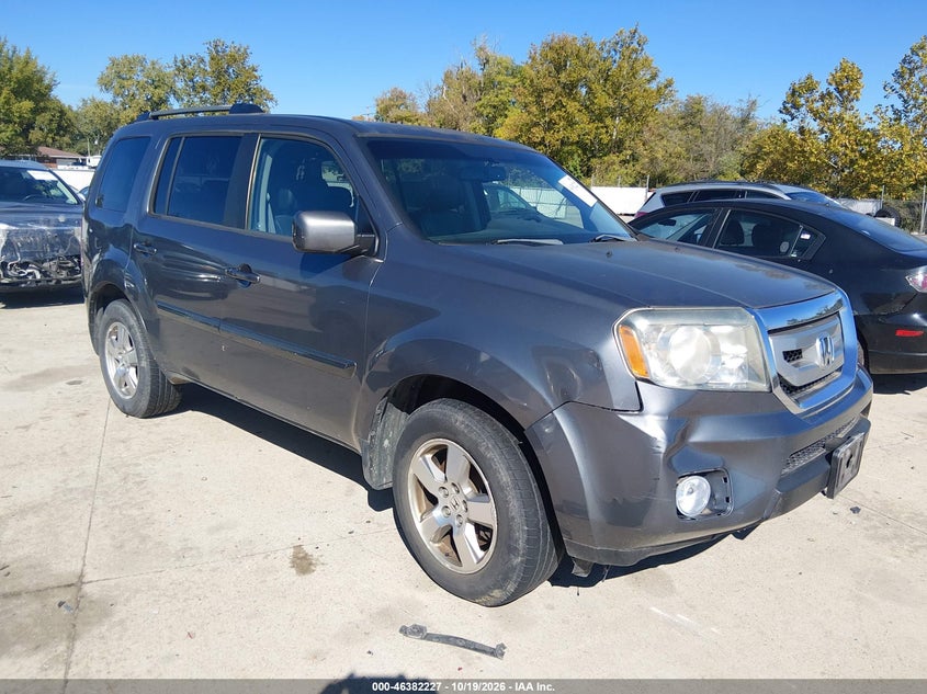 2011 HONDA PILOT EX-L | 5FNYF4H72BB103340 | UPCARS