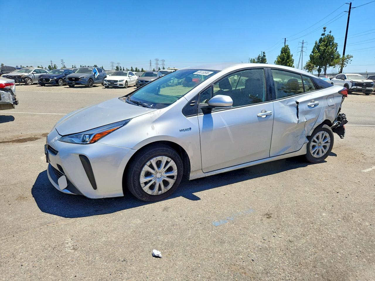 2022 TOYOTA PRIUS L ECO | JTDKAMFU6N3176838 | UPCARS