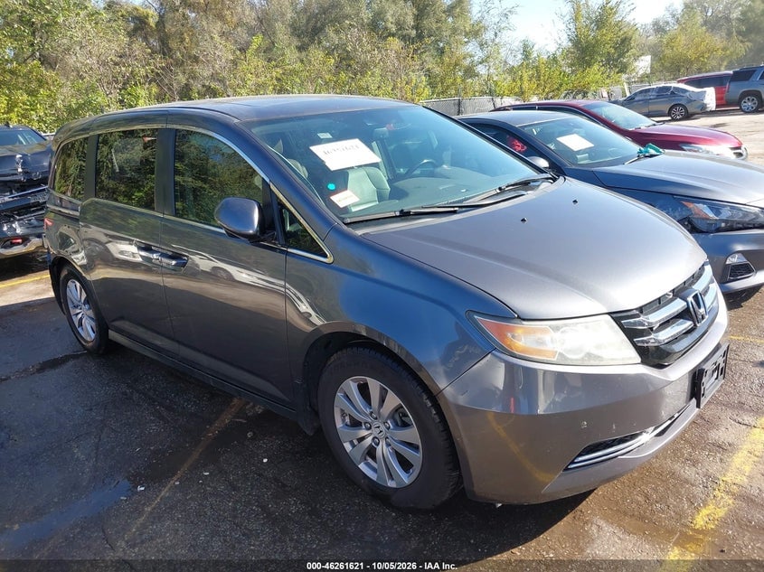 2017 HONDA ODYSSEY EX-L | 5FNRL5H68HB001186 | UPCARS